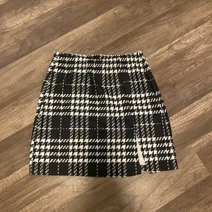 plaid skirt